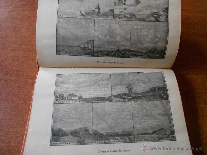 Libros antiguos: ANTIGUO LIBRO DE 1908: METEOROLOG&Iacute;A (A. ARCIMIS) - Foto 5