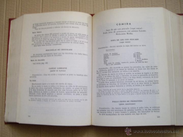 Libros antiguos: NUESTRA COCINA JOSE SARRAU 5 EDICION - Foto 6