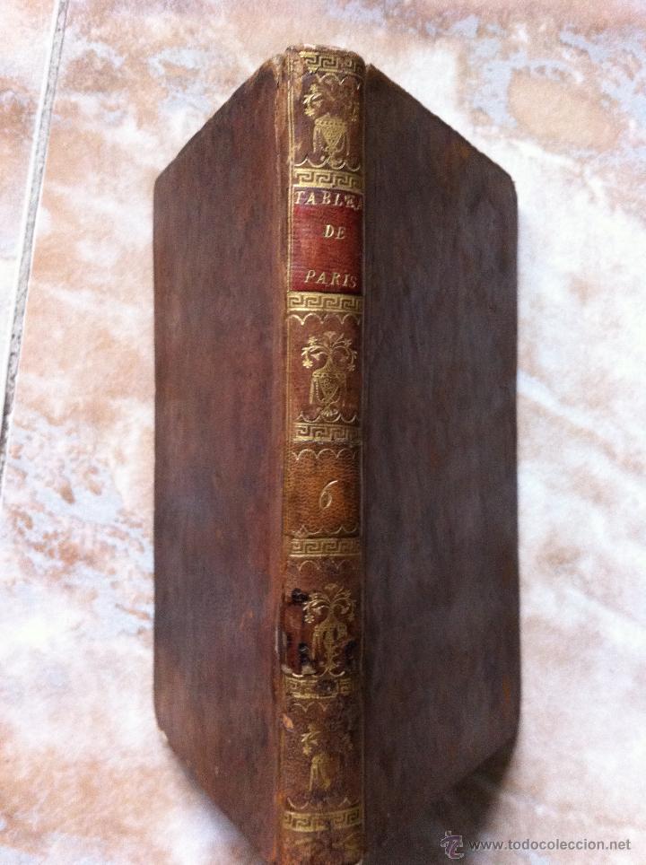 Libros antiguos: TABLEAU DE PARIS (TOME VI) A AMSTERDAM, 1783. - Foto 1