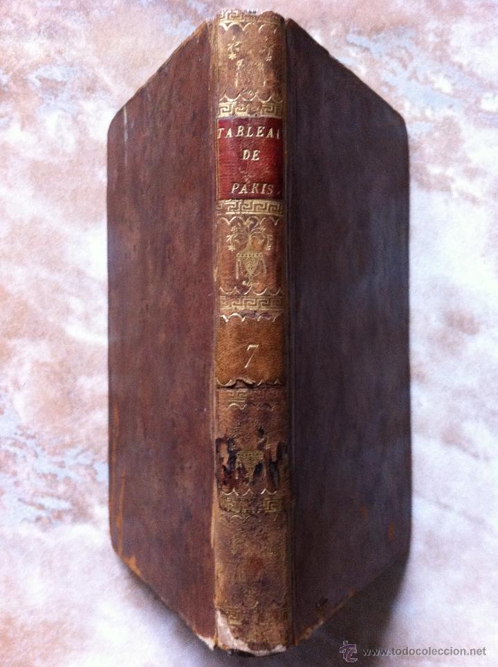 Libros antiguos: TABLEAU DE PARIS (TOME VII)  A AMSTERDAM, 1783. - Foto 1
