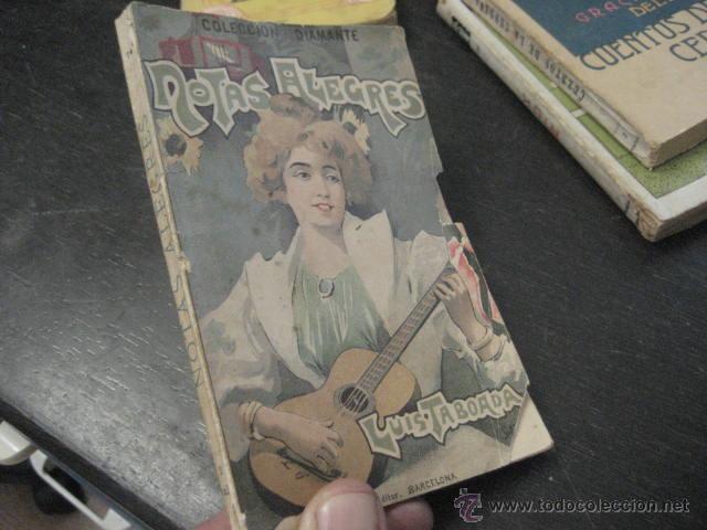 Libros antiguos: NOTAS ALEGRES, LUIS TABOADA N&ordm; 74 DE LA COLECCION DIAMANTE, S/ F 1900 BOLS B3 - Foto 1