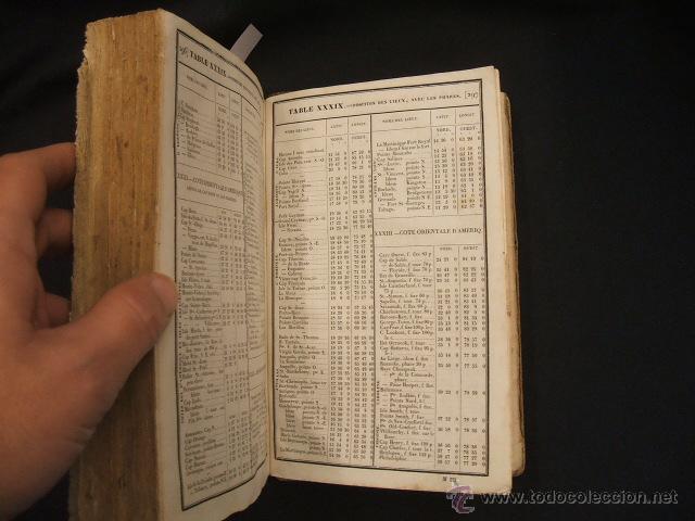 Libros antiguos: 1835 - COURS COMPLET DOBSERVATIONS NAUTIQUES - M. DUCOM - EN FRANCES - - Foto 12