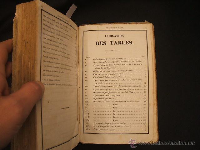 Libros antiguos: 1835 - COURS COMPLET DOBSERVATIONS NAUTIQUES - M. DUCOM - EN FRANCES - - Foto 13