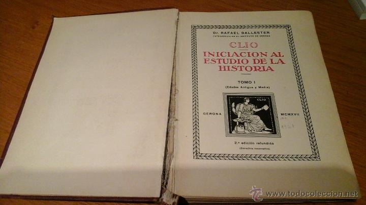 Libros antiguos: CLIO, R. BALLESTER - Foto 2