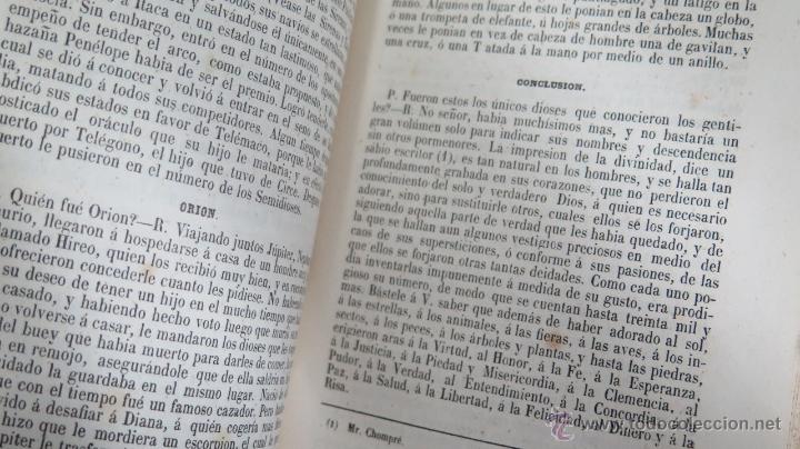Libros antiguos: 1861.- ELEMENTOS DE MITOLOGIA. RAIMUNDO DE MIGUEL - Foto 5