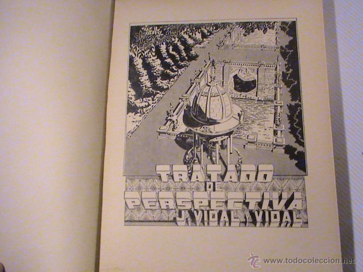 Libros antiguos: Tratado de Perspectiva (autor: J. Vidal y Vidal) - Foto 1