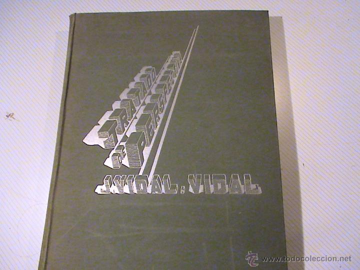 Libros antiguos: Tratado de Perspectiva (autor: J. Vidal y Vidal) - Foto 2