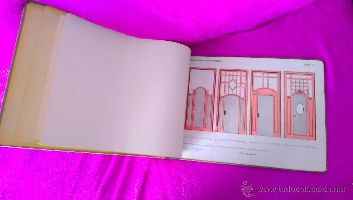 Libros antiguos: NUEVOS MODELOS DE CARPINTERIA, J. ARTIGAS 1911 - Foto 3