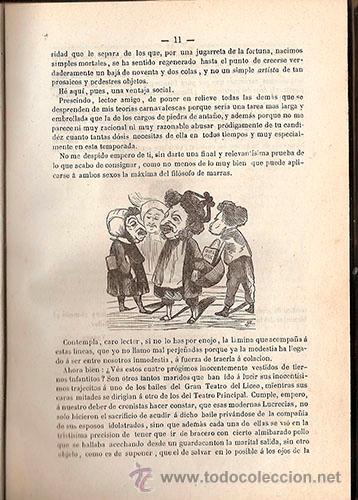 Libros antiguos: EL CARNAVAL DE BARCELONA - A&ntilde;o 1860 - Foto 3