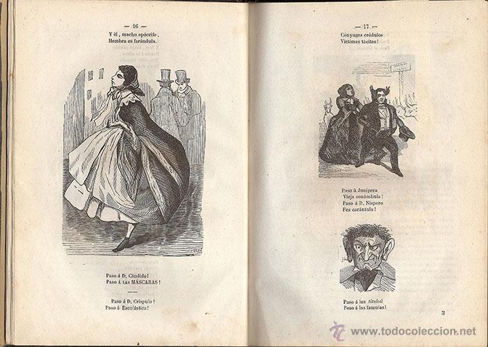 Libros antiguos: EL CARNAVAL DE BARCELONA - A&ntilde;o 1860 - Foto 7