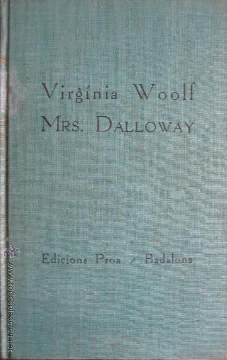 Libros antiguos: Virginia Woolf / Mrs. Dalloway - Foto 1