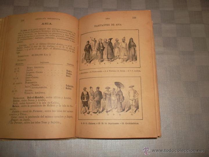 Libros antiguos: precioso libro del 1901 de geografia - Foto 4