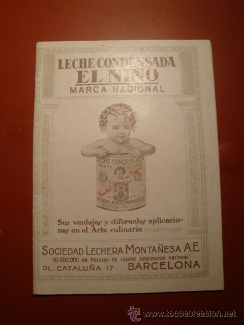 Libros antiguos: LECHE CONDESADA EL NI&Ntilde;O - Foto 1