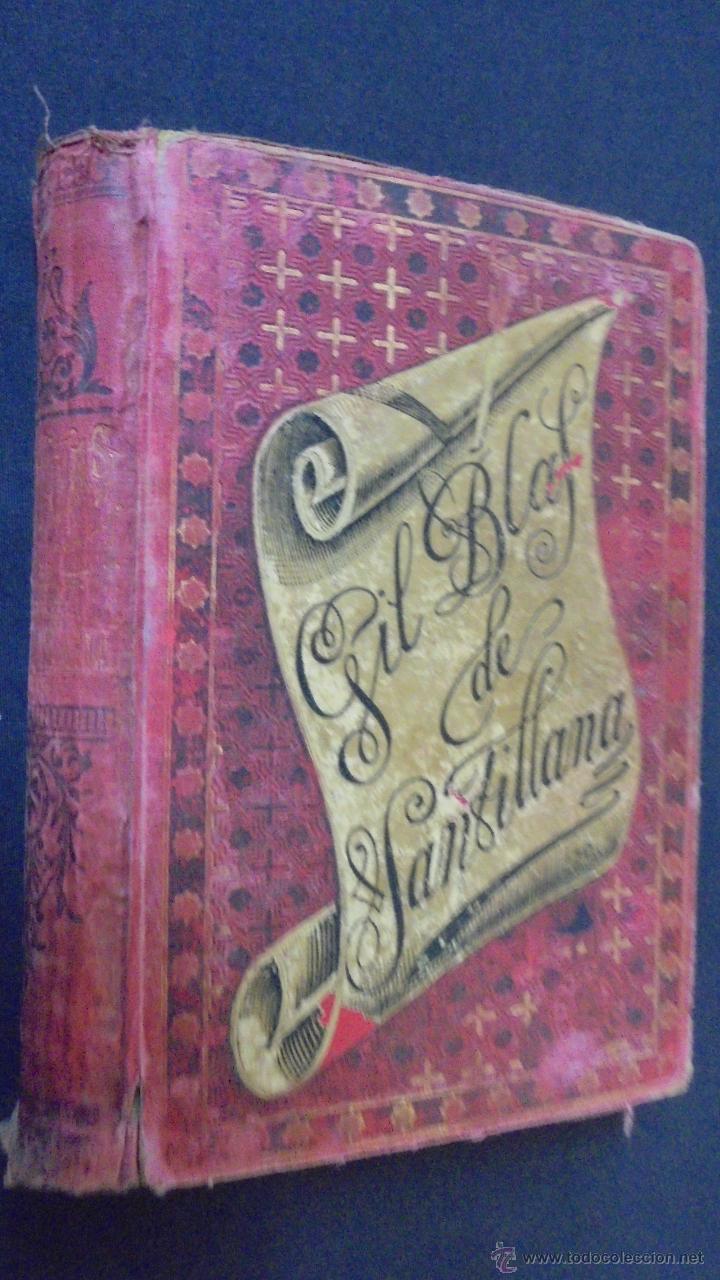 Libros antiguos: ANTIGUO LIBRO - GIL BLAS DE SANTILLANA - SALVATELLA. - Foto 1