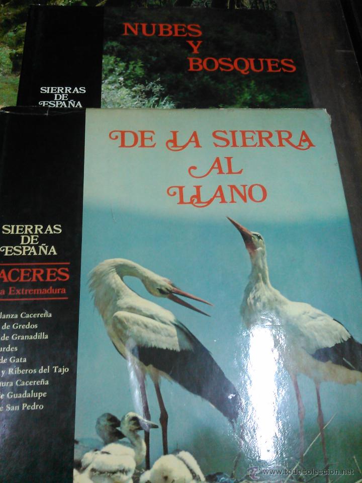 Antiquarische B&uuml;cher: Dos tomos. Sierras y Bosques Asturias y De la Sierra al Llano C&aacute;ceres