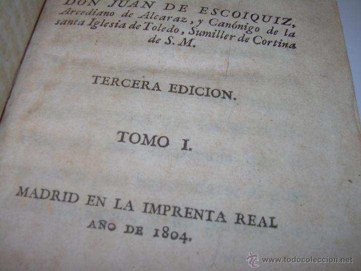 Libros antiguos: LIBRO TAPAS DE PIEL.......OBRAS DE EDUARDO YOUNG......A&Ntilde;O 1.804 - Foto 4