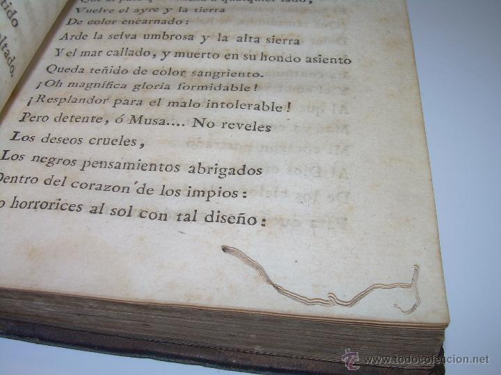 Libros antiguos: LIBRO TAPAS DE PIEL.......OBRAS DE EDUARDO YOUNG......A&Ntilde;O 1.804 - Foto 8