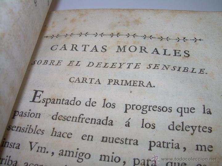 Libros antiguos: LIBRO TAPAS DE PIEL.......OBRAS DE EDUARDO YOUNG......A&Ntilde;O 1.804 - Foto 9