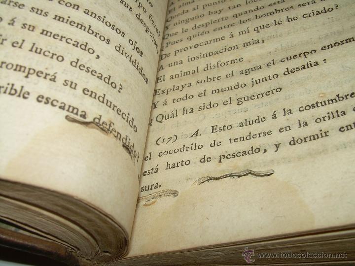 Libros antiguos: LIBRO TAPAS DE PIEL.......OBRAS DE EDUARDO YOUNG......A&Ntilde;O 1.804 - Foto 10
