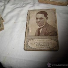 Libros antiguos: LA VILLA Y CORTE PINTORESCA.E.RAMIREZ ANGEL(PREMIO MARIANO DE CAVIA 1923).BIBLIOTECA NUEVA.