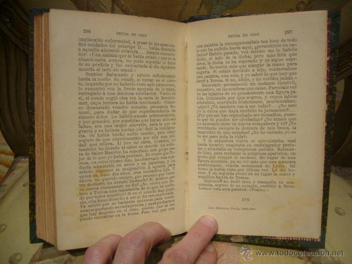 Libros antiguos: DEUDA DE ODIO, DE JORGE OHNET. - Foto 5