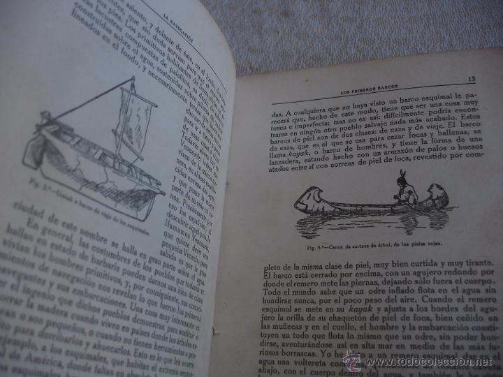 Libros antiguos: La navegaci&oacute;n, Angel Cabrera - Foto 3