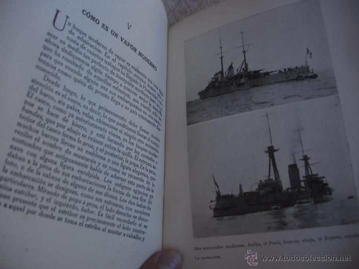 Libros antiguos: La navegaci&oacute;n, Angel Cabrera - Foto 7