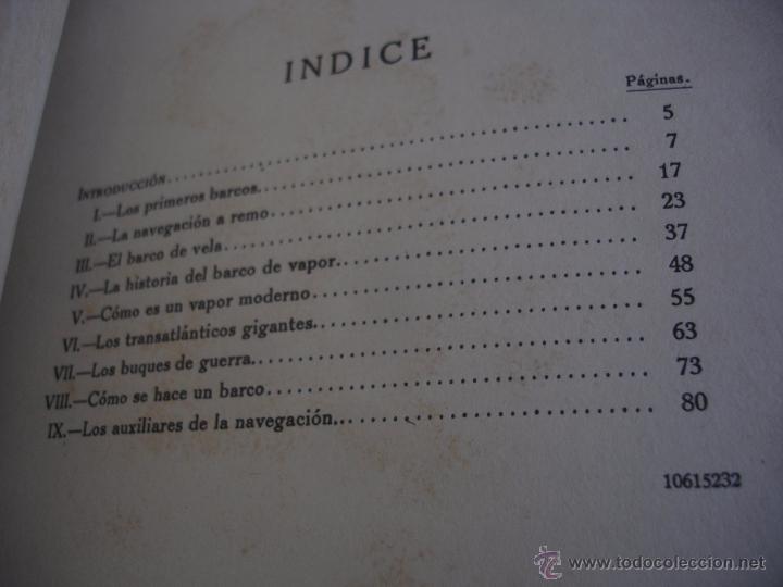 Libros antiguos: La navegaci&oacute;n, Angel Cabrera - Foto 9