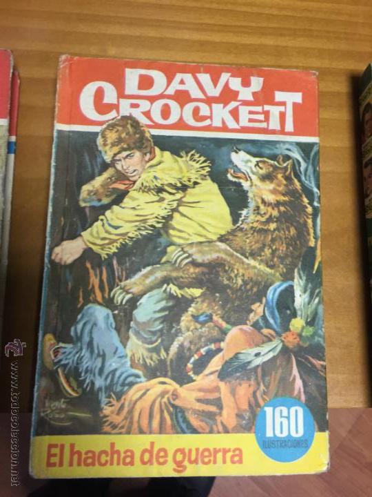 Libros antiguos: coleccion heroes n&ordm; 27 davy crockett - Foto 1