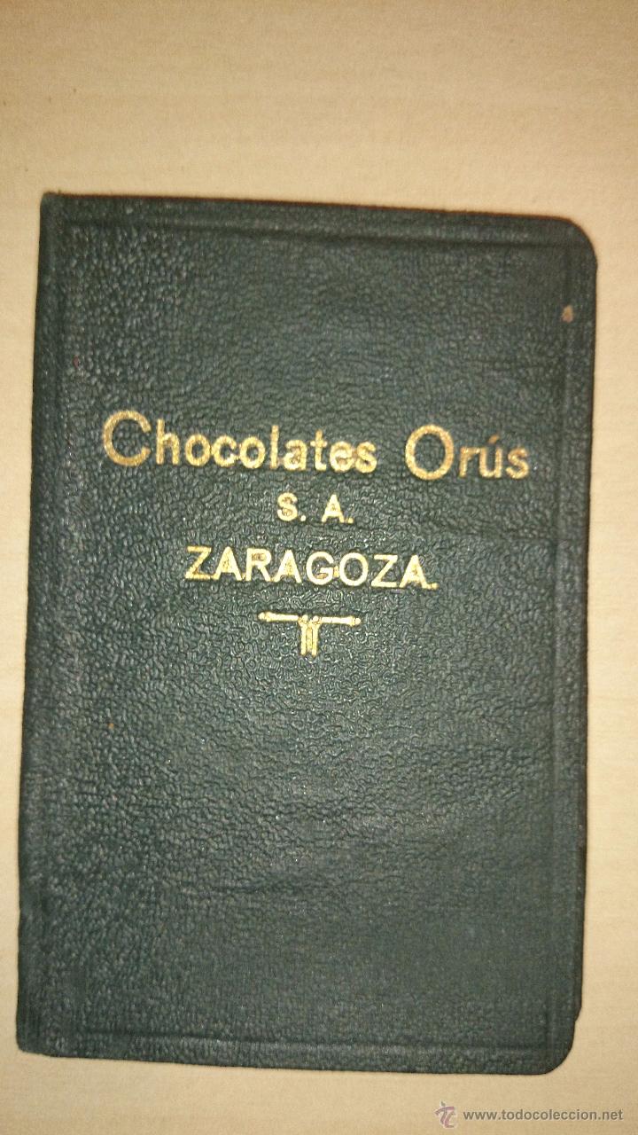 Libros antiguos: CHOCOLATES OR&Uacute;S S. A. ZARAGOZA. ALMANAQUE 1923 - Foto 1