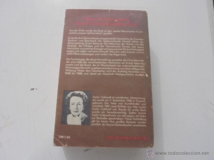 Libros antiguos: TAYLOR CALDWELL: EINST WIRD KOMMEN DER TAG - Foto 2