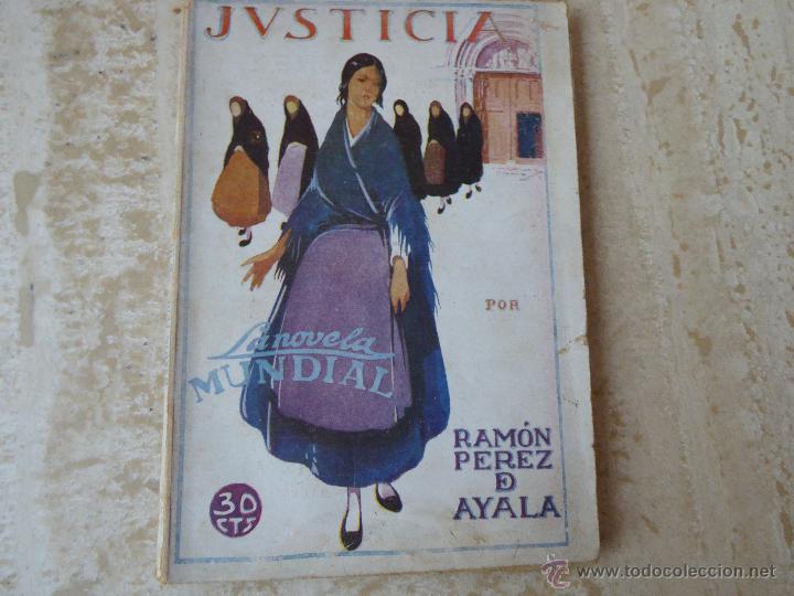 Libros antiguos: Justicia. R. P&eacute;rez de Ayala. - Foto 1