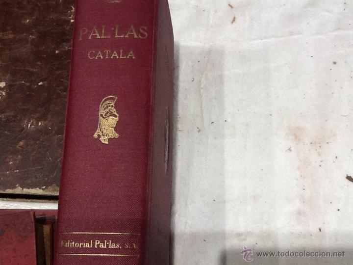 Libros antiguos: Pal las , diccionari catala castells frances 1927 - Foto 3