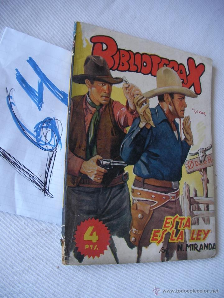 Libros antiguos: ANTIGUA NOVELA - BIBLIOTECA X - Foto 1