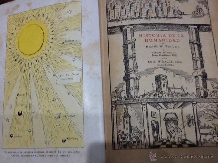 Libros antiguos: Historia de la humanidad, primera edici&oacute;n 1930 - Foto 3