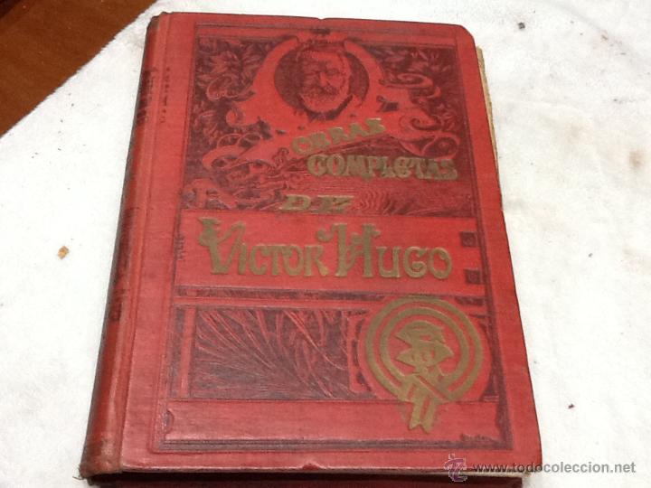 Libros antiguos: Obras completas de V&iacute;ctor Hugo., marion de lorme, angelo - Foto 1