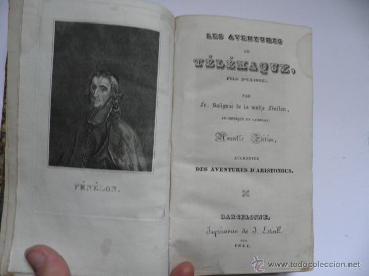 Old books: LES AVENTURES DE TE&Eacute;L&Eacute;MAQUE, FILS D &acute;ULISES -LIVRE PREMIER