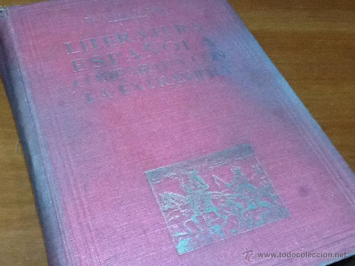 Libros antiguos: Literatura espa&ntilde;ola comparada con la extranjera, 1928 - Foto 1