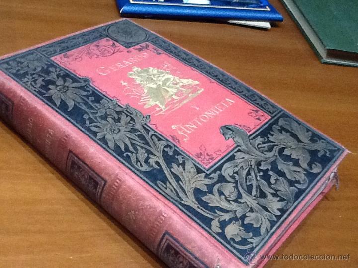 Libros antiguos: Gerardo y Antonieta, M.augusto maquet - Foto 1