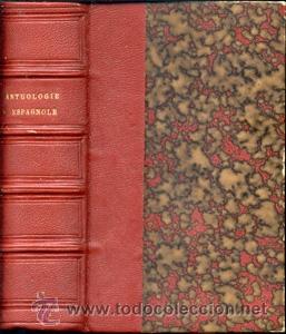 Libros antiguos: ANTHOLOGIE ESPAGNOLE &ndash; A&ntilde;o 1858 - Foto 1