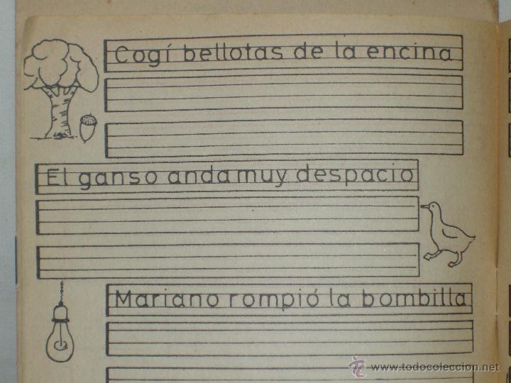 Libros antiguos: Cuaderno de escritura - Foto 3