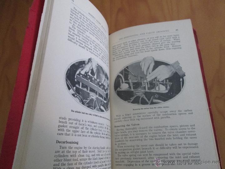 Libros antiguos: OPERATION MANUAL FOR THE MORRIS EIGHT. 1935. EDITION EXPORT. - Foto 7