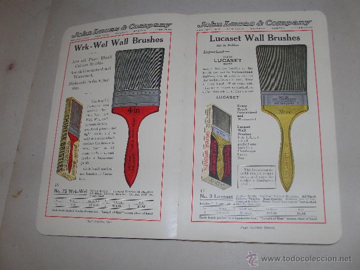 Libros antiguos: CATALOGO BRUSHES - Foto 4