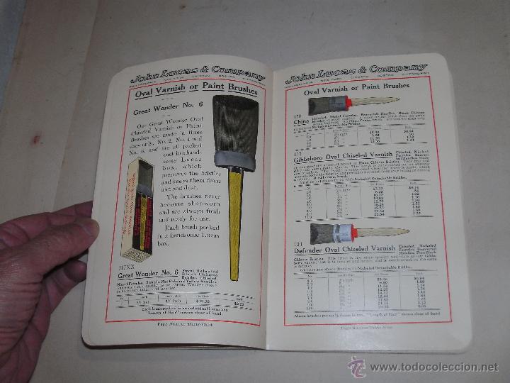 Libros antiguos: CATALOGO BRUSHES - Foto 7