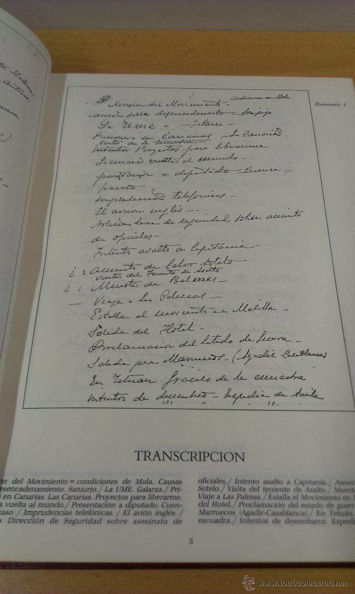 Libros antiguos: LIBRO MANUSCRITOS DE FRANCO - Foto 5