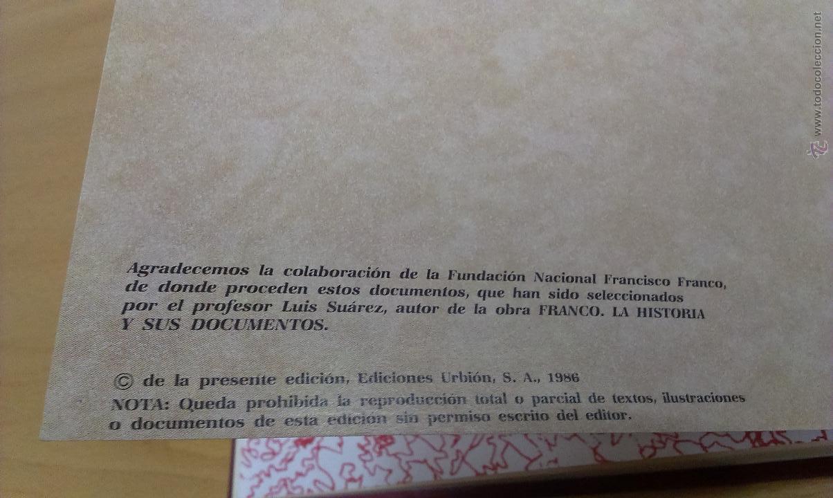 Libros antiguos: LIBRO MANUSCRITOS DE FRANCO - Foto 15