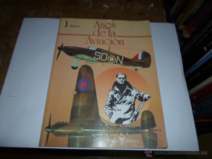 Libros antiguos: Ases de la aviacion, tomo 1. Ed. Delta - Foto 1