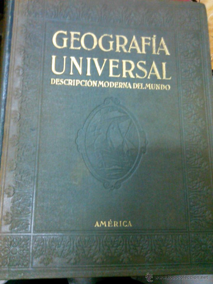 Libros antiguos: Geograf&iacute;a Universal Descripci&oacute;n Moderna de las Naciones