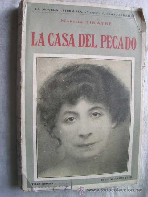 Libros antiguos: LA CASA DEL PECADO. TINAYRE, Marcela - Foto 1