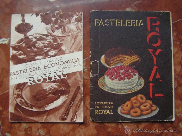 Libros antiguos: RECETARIOS DE LEVADURA ROYAL. - Foto 1